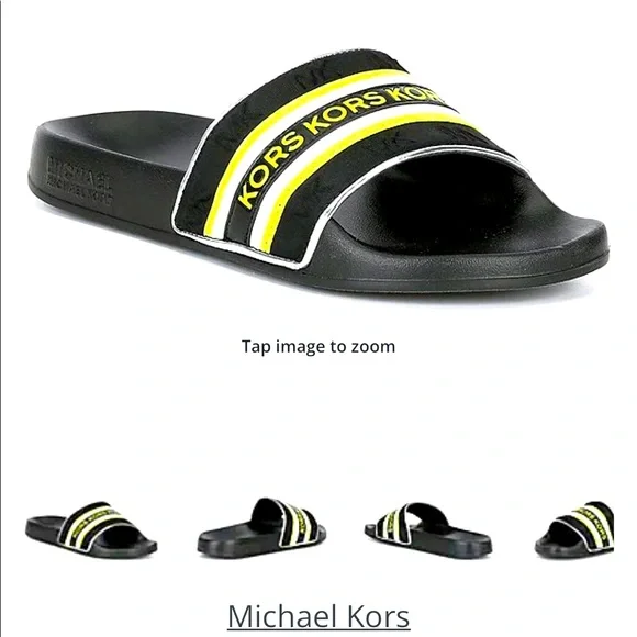 Michael Kors Gilmore slides ladies sz 10 *nwt
LOWSTART - Picture 5 of 12